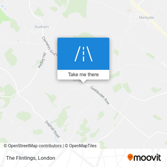 The Flintings map