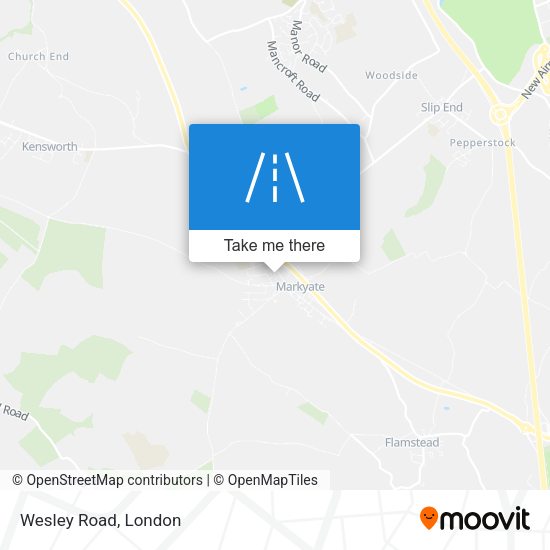 Wesley Road map