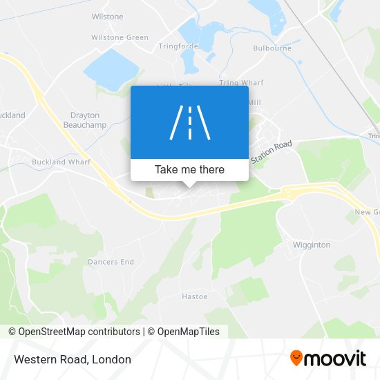 Western Road map