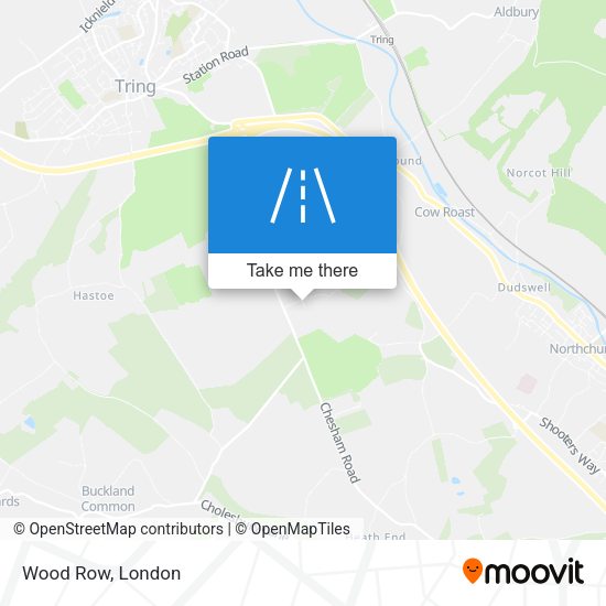 Wood Row map