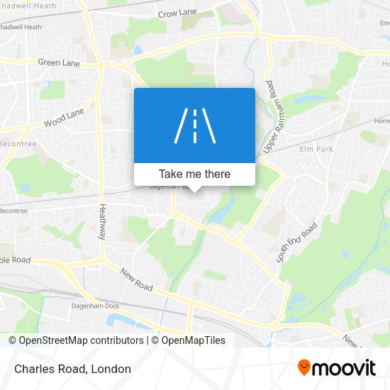 Charles Road map