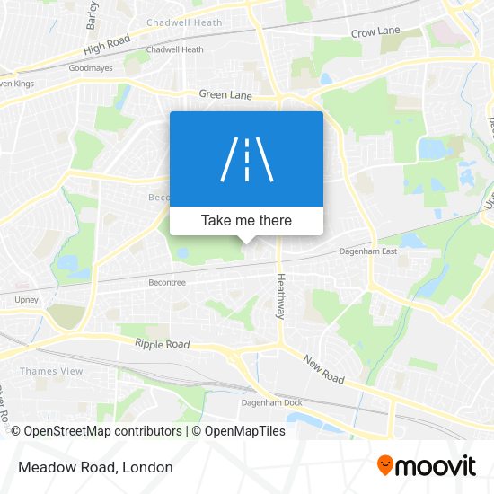 Meadow Road map
