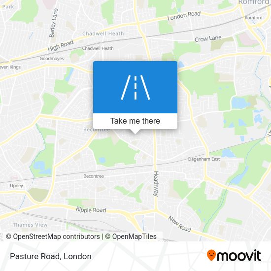 Pasture Road map