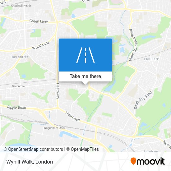 Wyhill Walk map