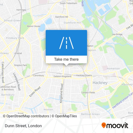 Dunn Street map