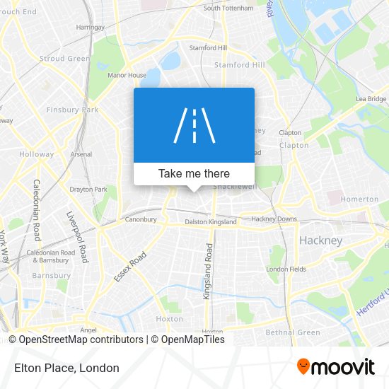 Elton Place map