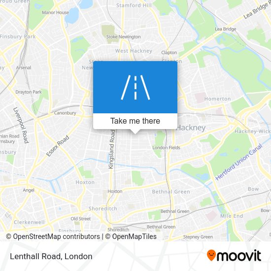 Lenthall Road map