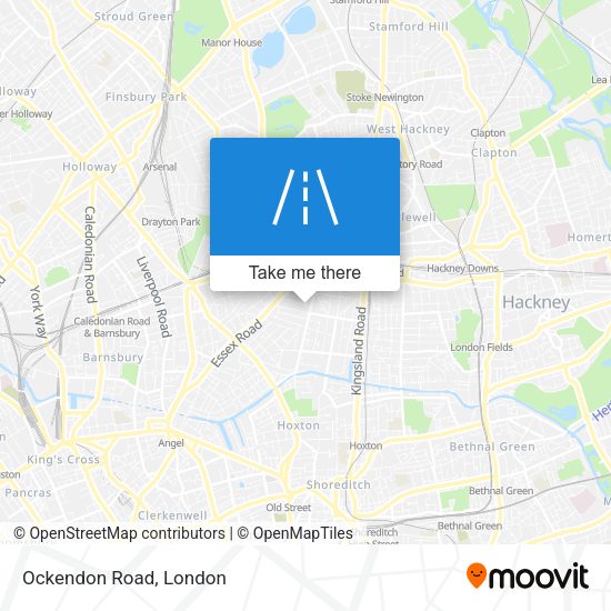Ockendon Road map