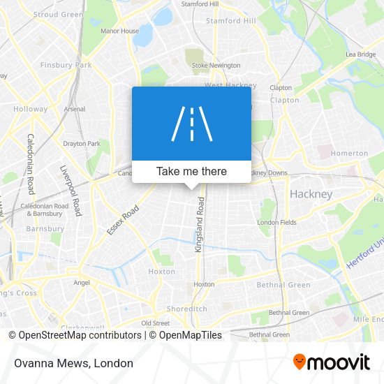 Ovanna Mews map