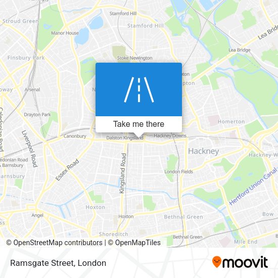 Ramsgate Street map