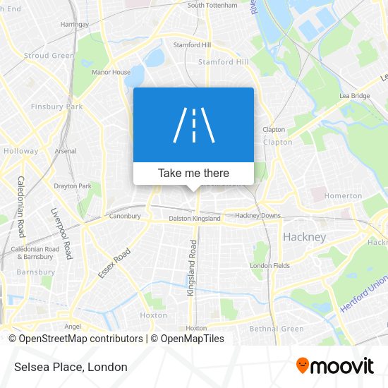 Selsea Place map