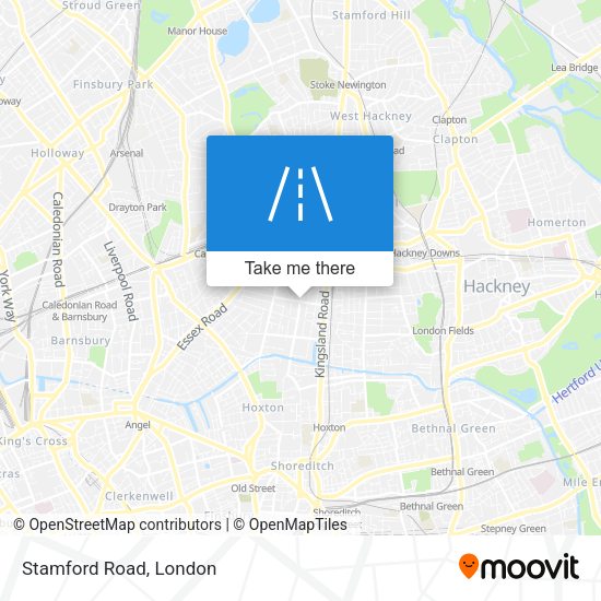 Stamford Road map