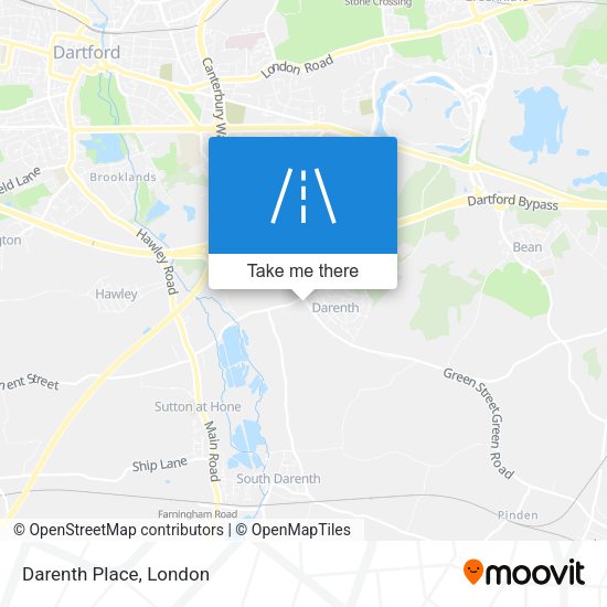 Darenth Place map