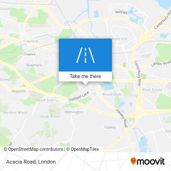 Acacia Road map