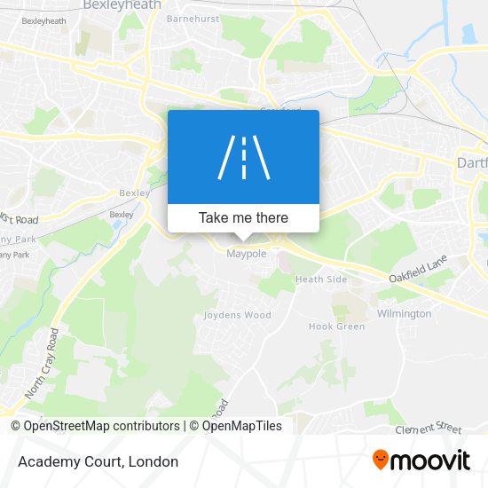 Academy Court map