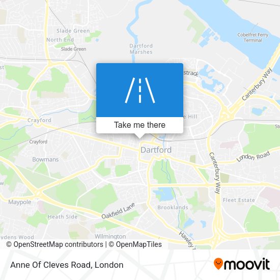 Anne Of Cleves Road map
