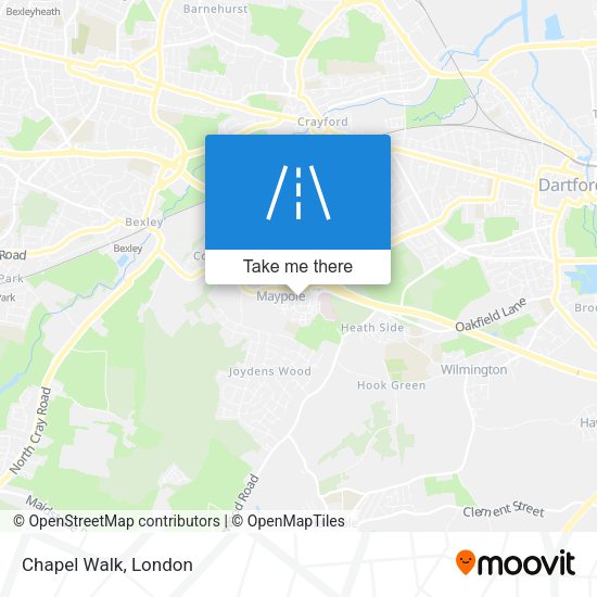 Chapel Walk map