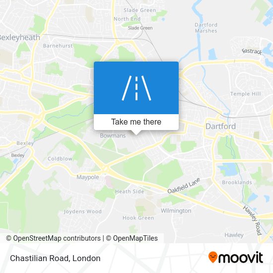 Chastilian Road map