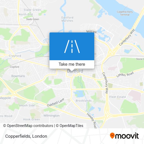Copperfields map