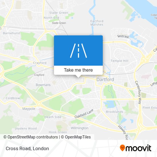 Cross Road map