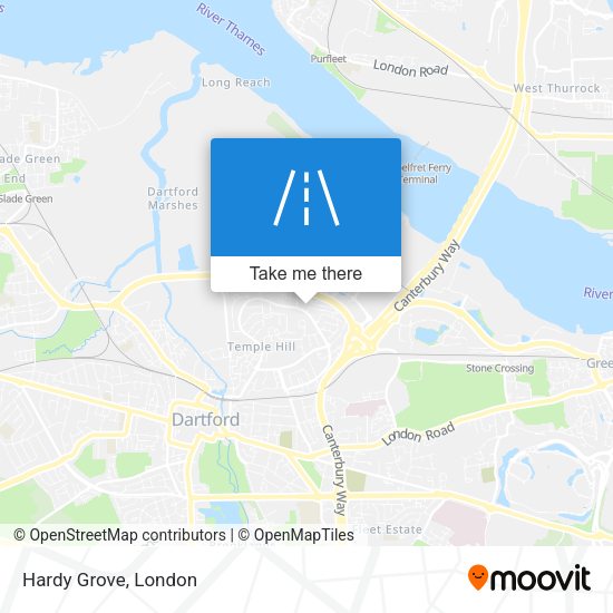 Hardy Grove map
