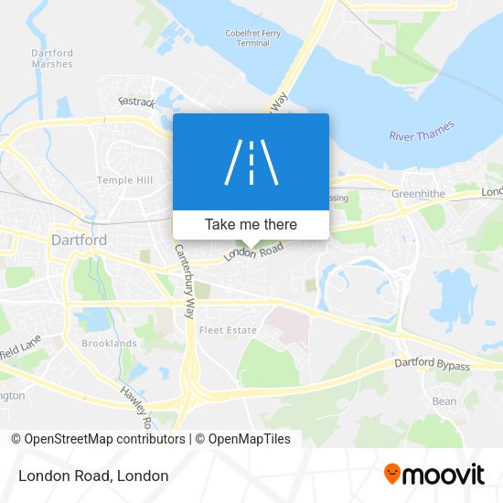 London Road map