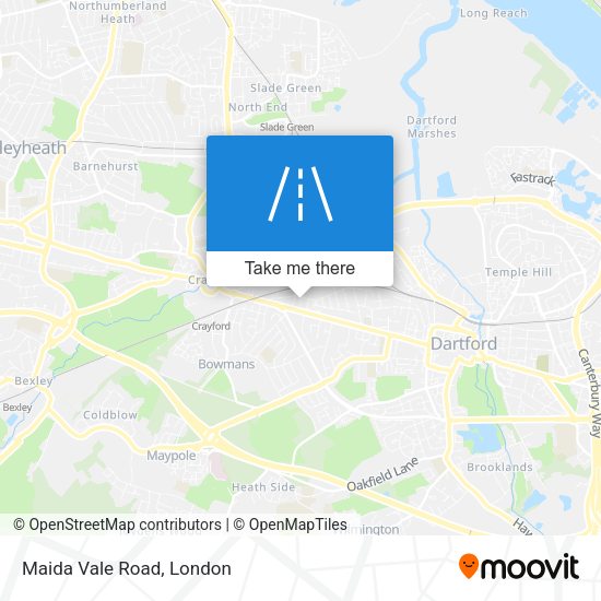 Maida Vale Road map