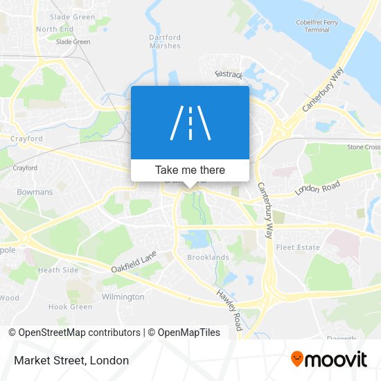 Market Street map