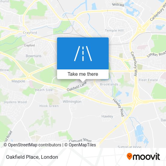 Oakfield Place map