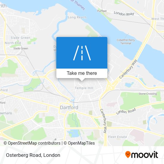 Osterberg Road map