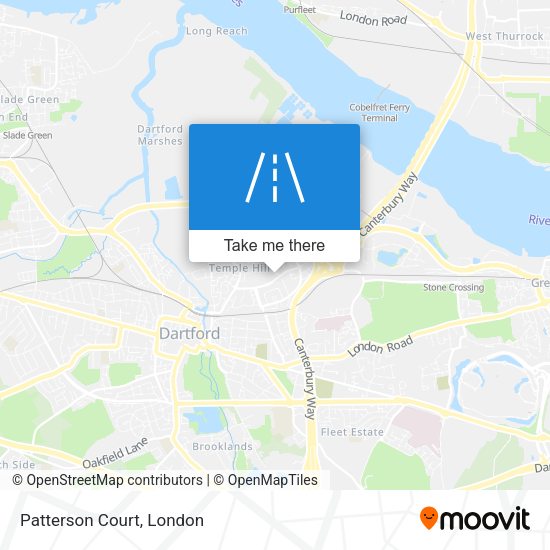 Patterson Court map