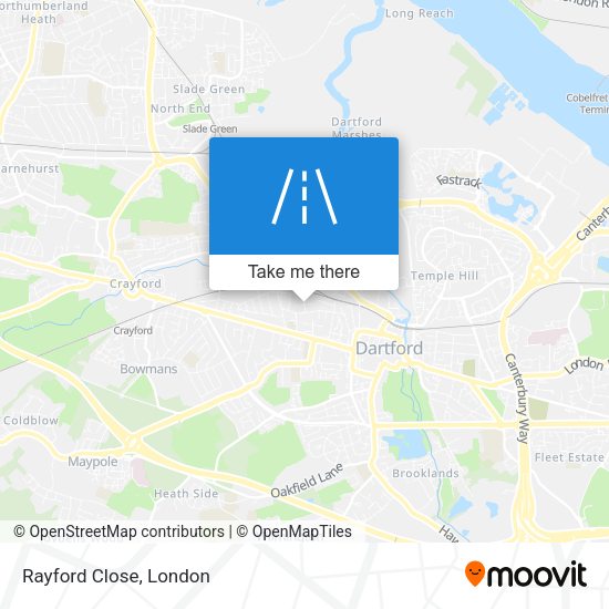 Rayford Close map
