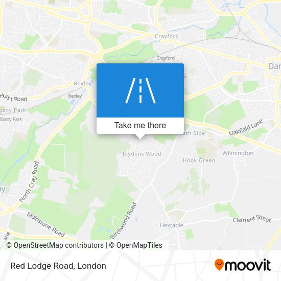 Red Lodge Road map