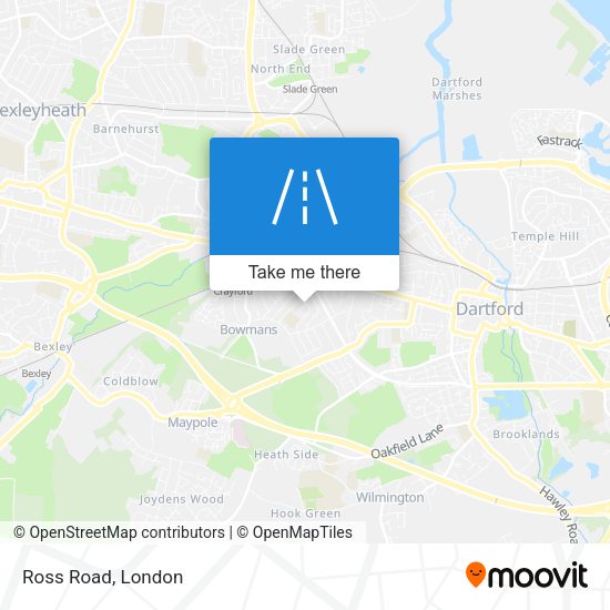 Ross Road map