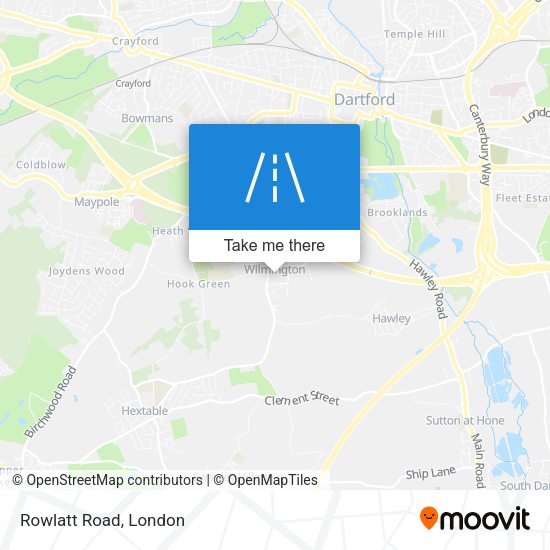 Rowlatt Road map