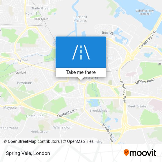 Spring Vale map