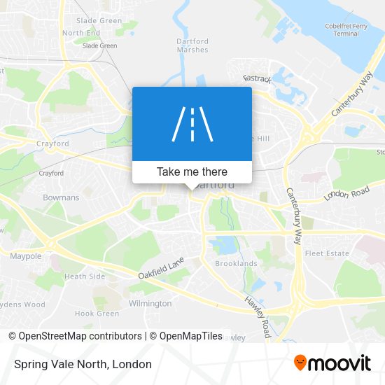 Spring Vale North map