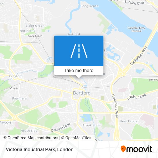 Victoria Industrial Park map