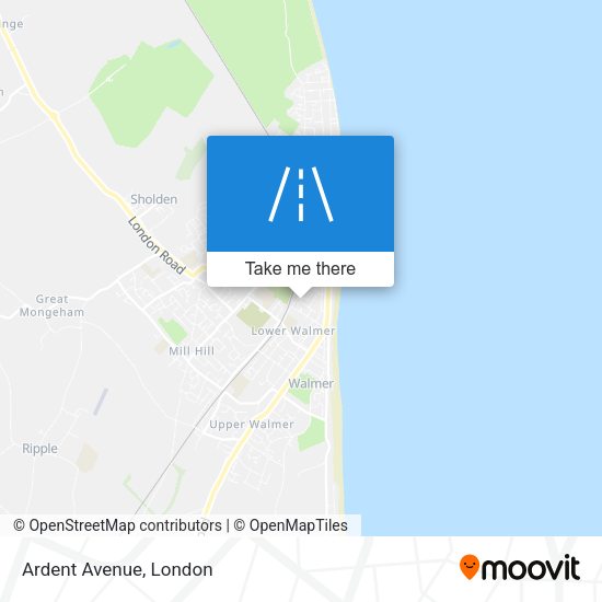 Ardent Avenue map