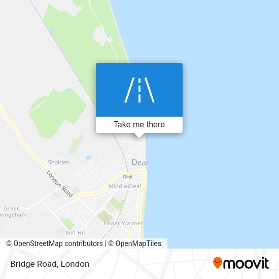 Bridge Road map