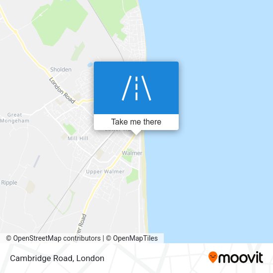 Cambridge Road map