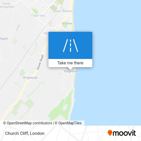 Church Cliff map