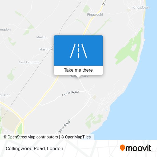 Collingwood Road map
