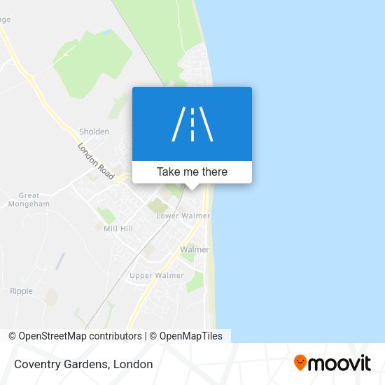 Coventry Gardens map