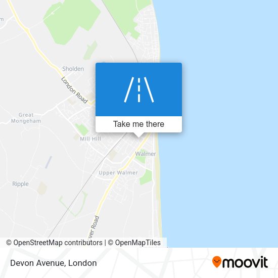 Devon Avenue map