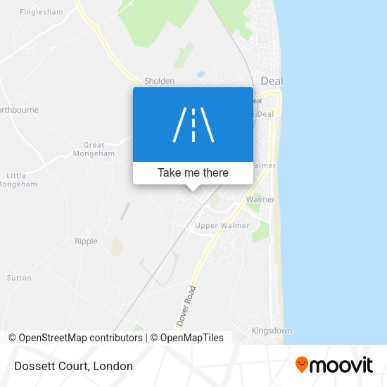 Dossett Court map