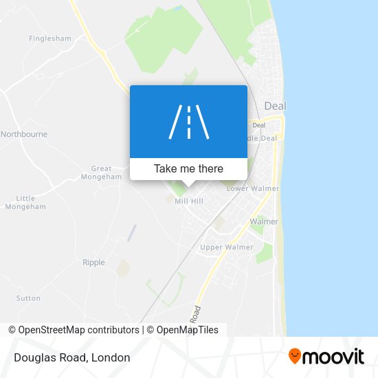 Douglas Road map