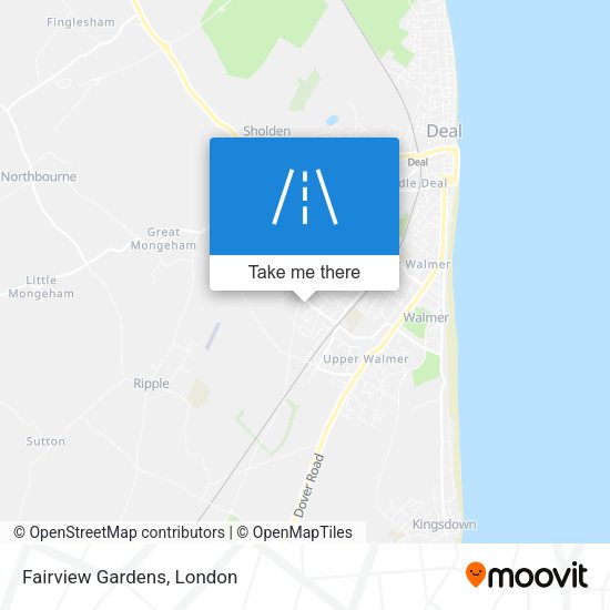 Fairview Gardens map