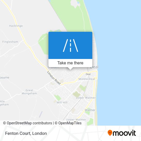 Fenton Court map