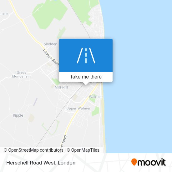 Herschell Road West map